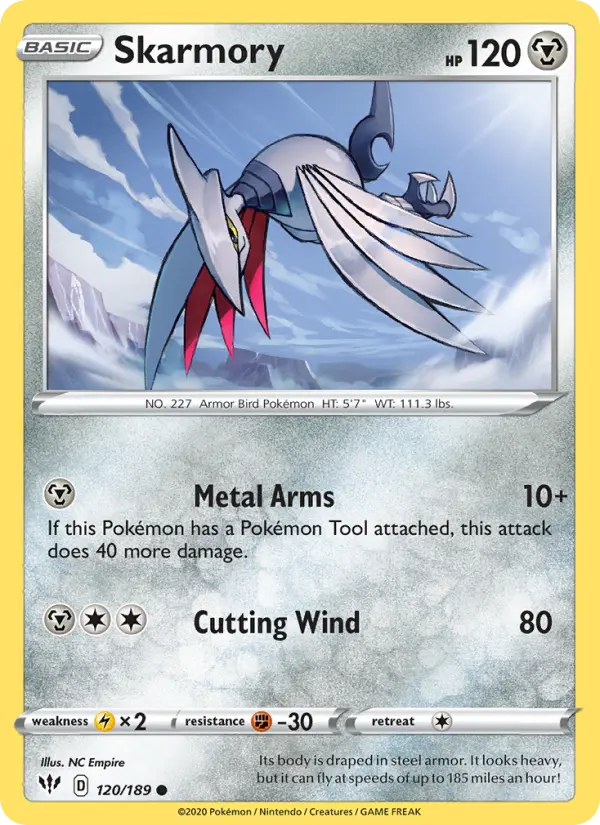 Skarmory, Darkness Ablaze 120