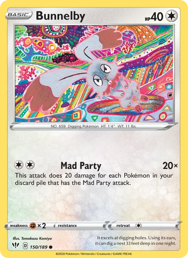 Bunnelby, Darkness Ablaze 150