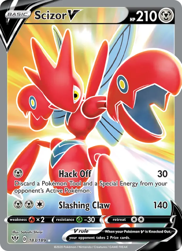 Scizor V, Darkness Ablaze 183
