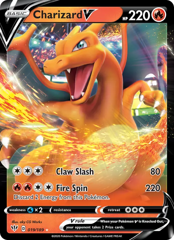 Charizard V, Darkness Ablaze 19