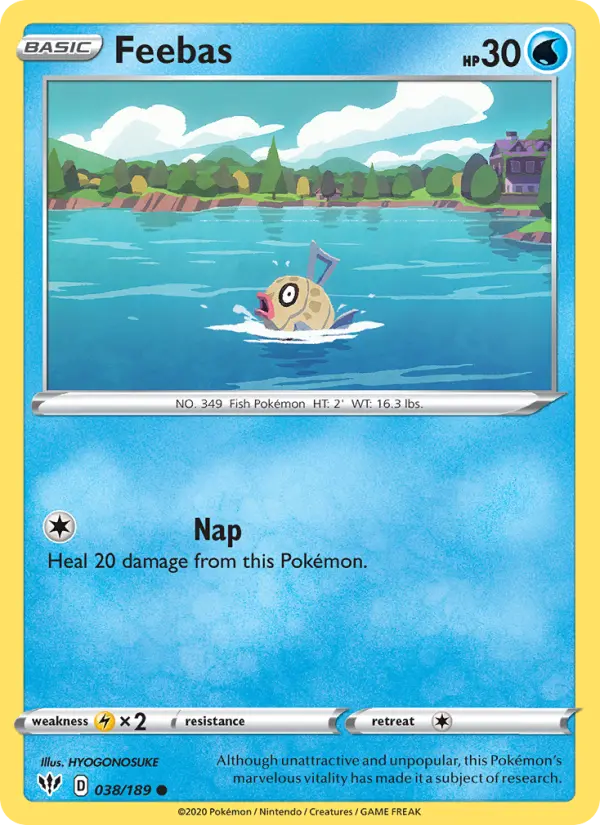 Feebas, Darkness Ablaze 38