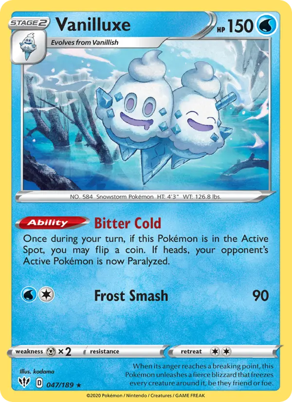 Vanilluxe, Darkness Ablaze 47