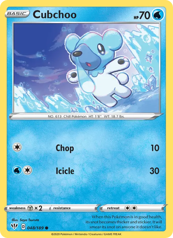 Cubchoo, Darkness Ablaze 48