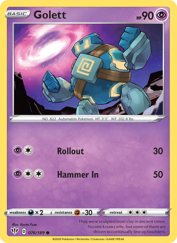 Golett, Darkness Ablaze 76