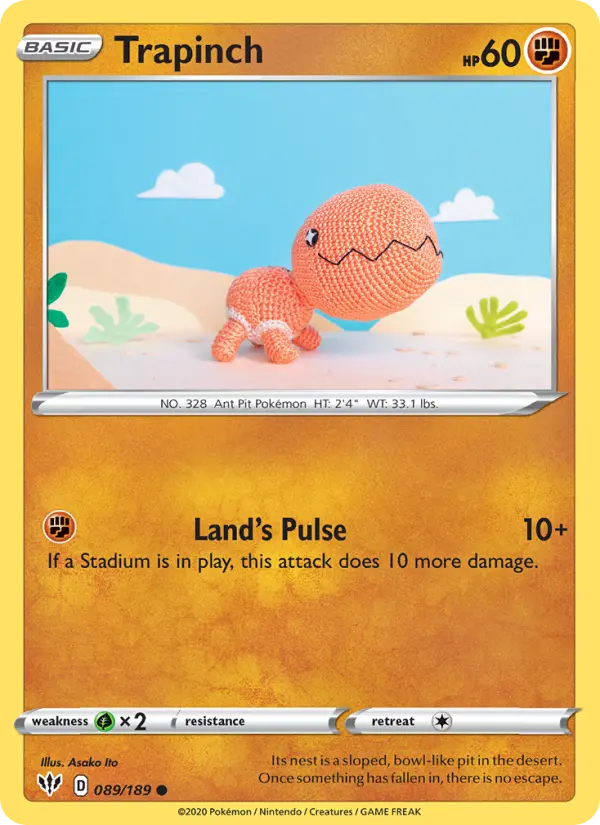 Trapinch, Darkness Ablaze 89