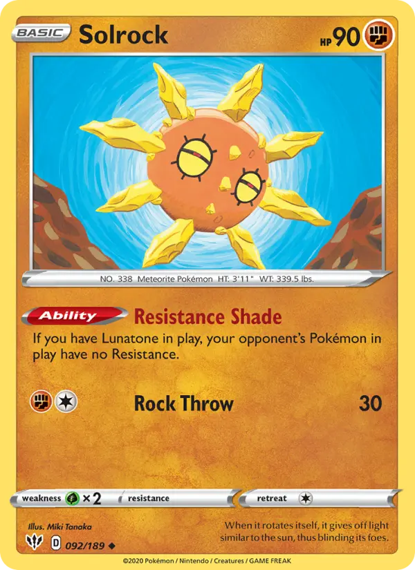 Solrock, Darkness Ablaze 92