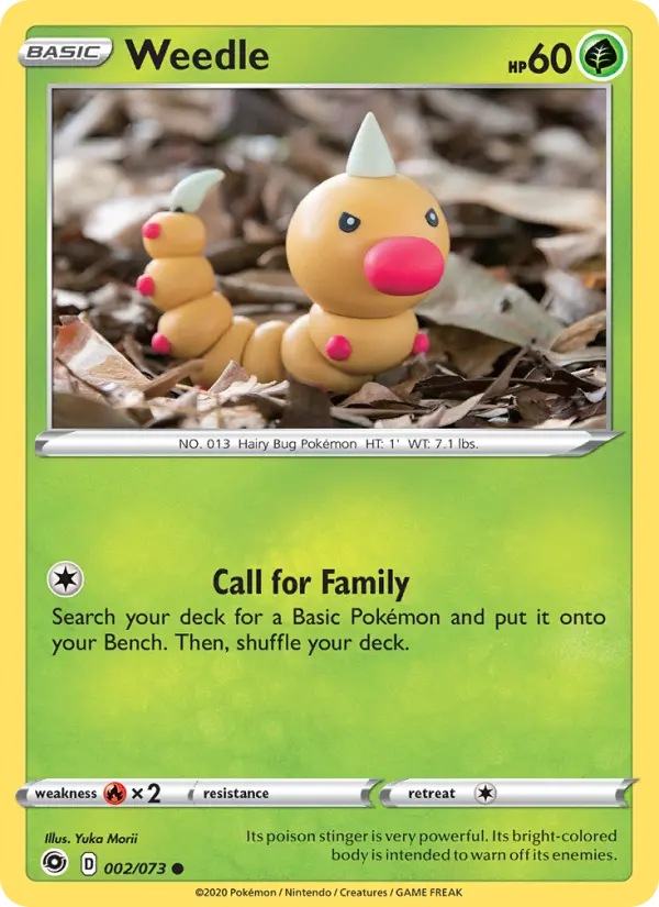 Weedle, Champion's Path 2