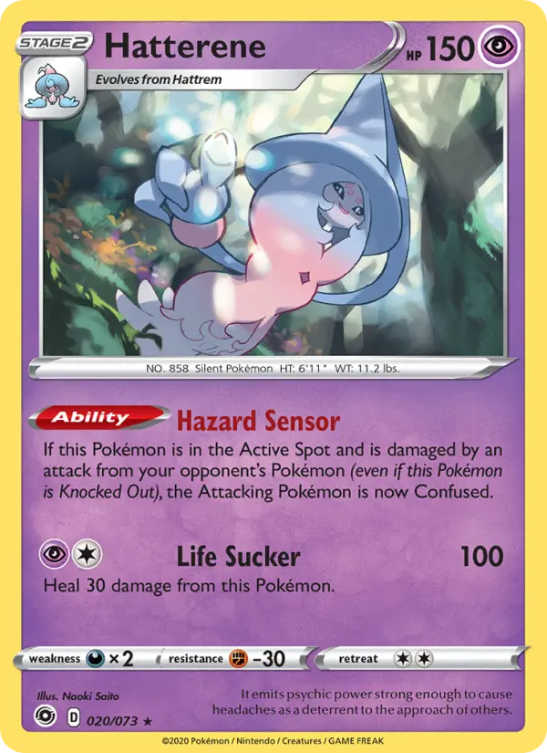 Hatterene, Champion's Path 20