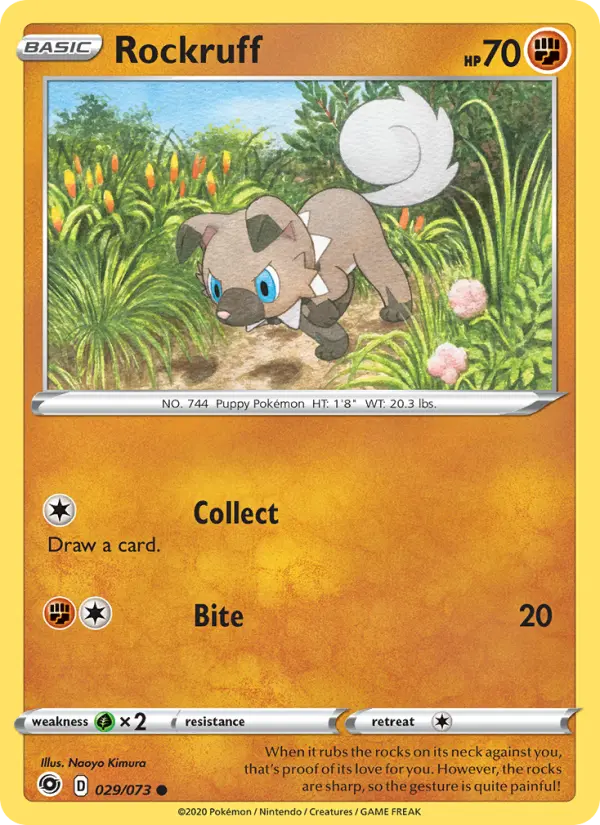 Rockruff, Champion's Path 29