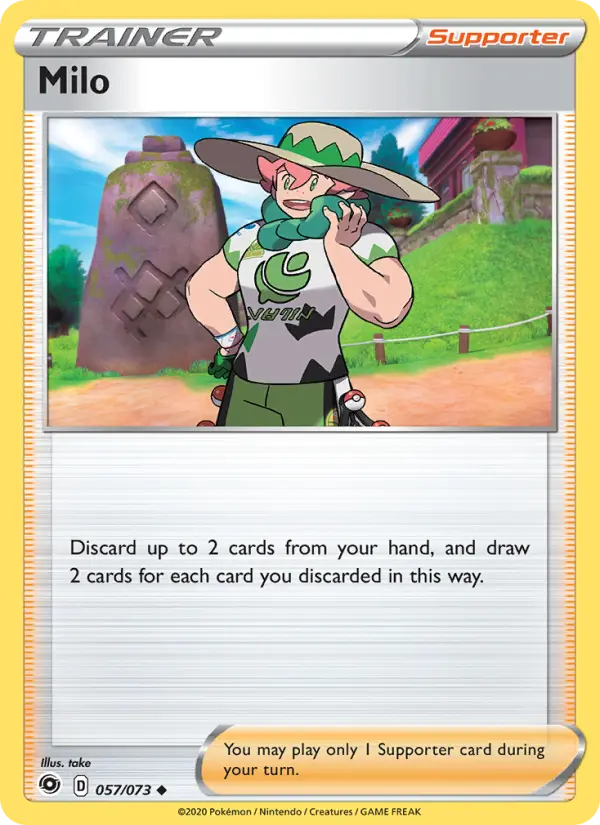 Milo, Champion's Path 57