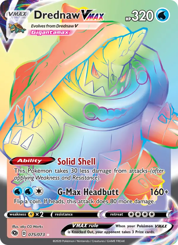 Drednaw VMAX, Champion's Path 75