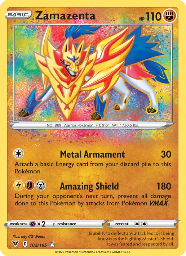 Zamazenta, Vivid Voltage 102
