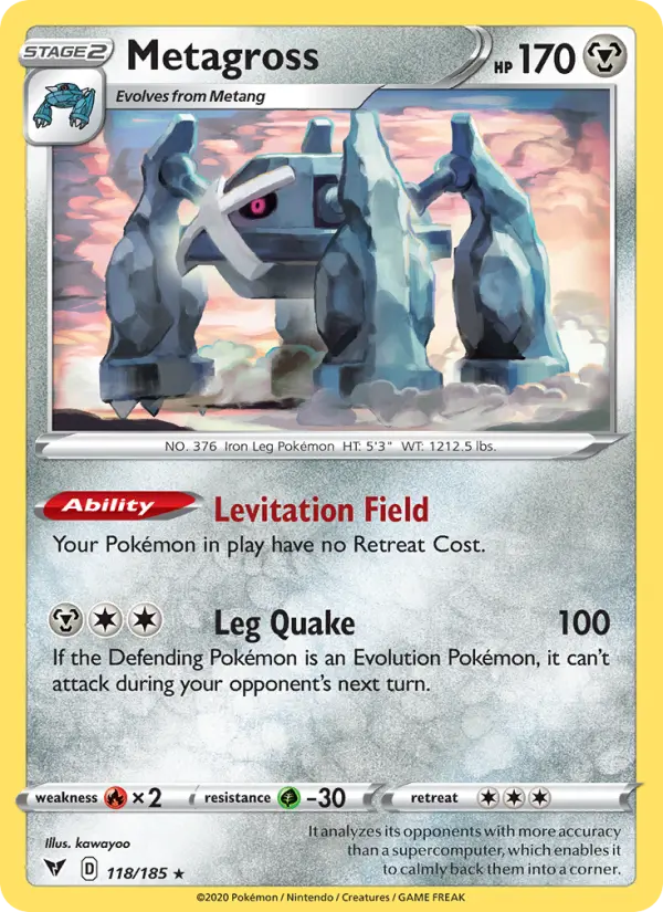 Metagross, Vivid Voltage 118