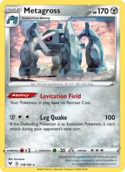 Metagross, Vivid Voltage 118