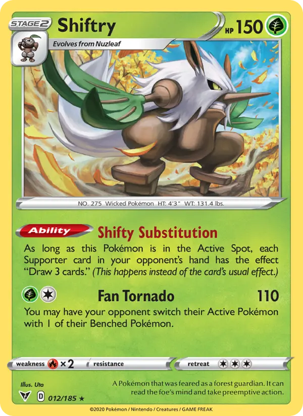 Shiftry, Vivid Voltage 12