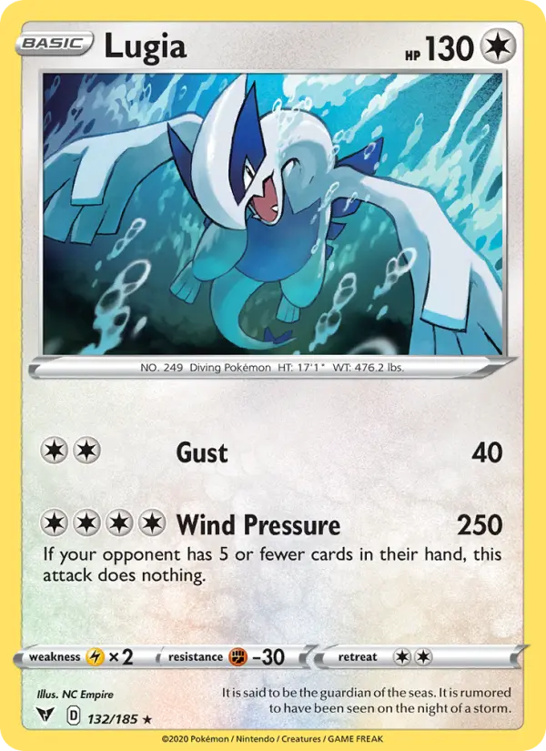 Lugia, Vivid Voltage 132