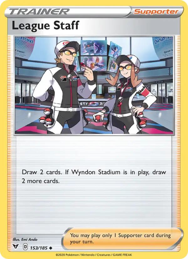 League Staff, Vivid Voltage 153