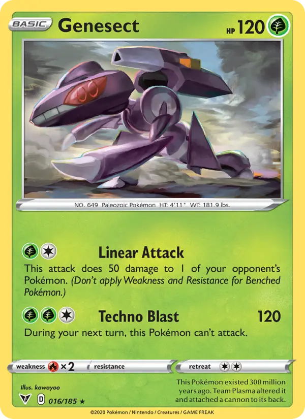 Genesect, Vivid Voltage 16