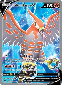 Talonflame V, Vivid Voltage 168