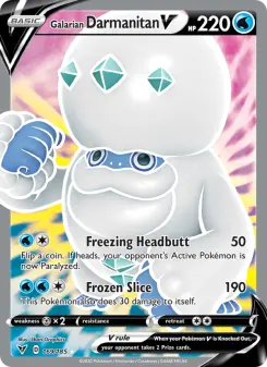 Galarian Darmanitan V, Vivid Voltage 169