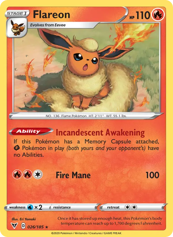 Flareon, Vivid Voltage 26