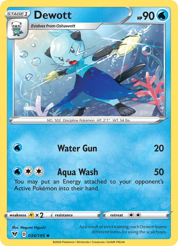 Dewott, Vivid Voltage 34