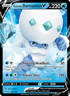 Galarian Darmanitan V, Vivid Voltage 36