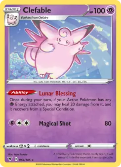 Clefable, Vivid Voltage 64