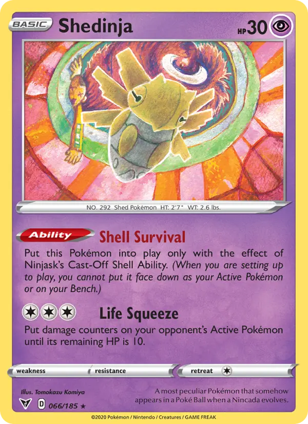 Shedinja, Vivid Voltage 66