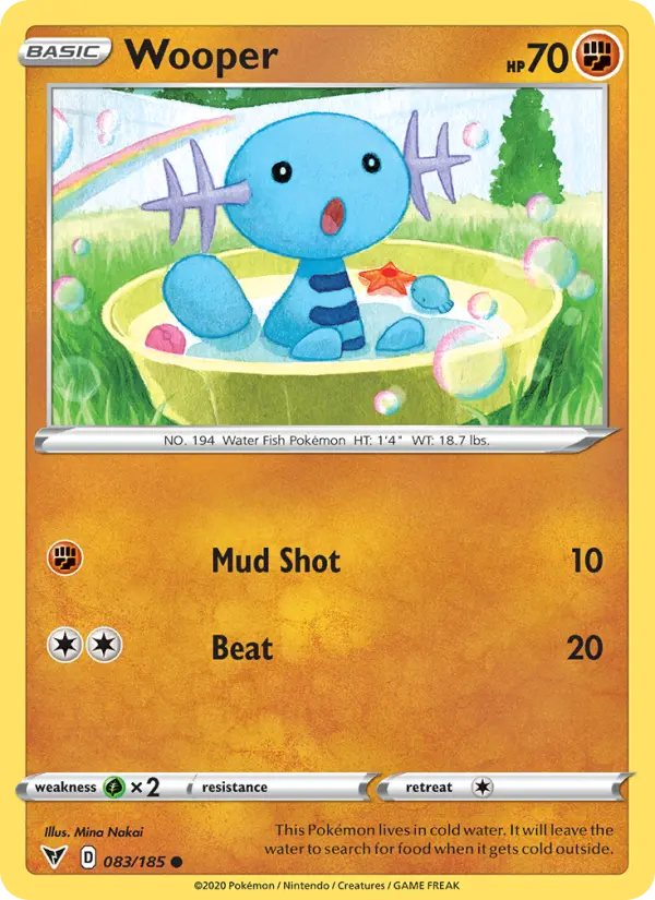Wooper, Vivid Voltage 83