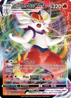 Cinderace VMAX, Shining Fates 19