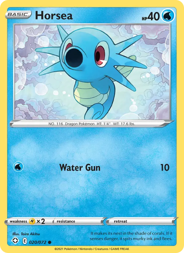 Horsea, Shining Fates 20