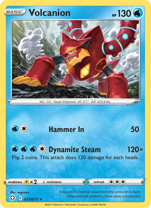 Volcanion, Shining Fates 25