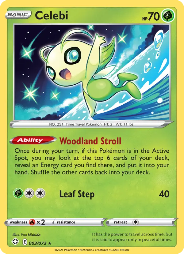 Celebi, Shining Fates 3
