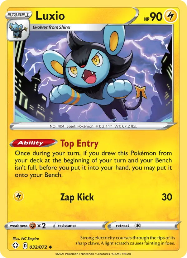 Luxio, Shining Fates 32