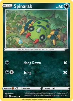 Spinarak, Shining Fates 43