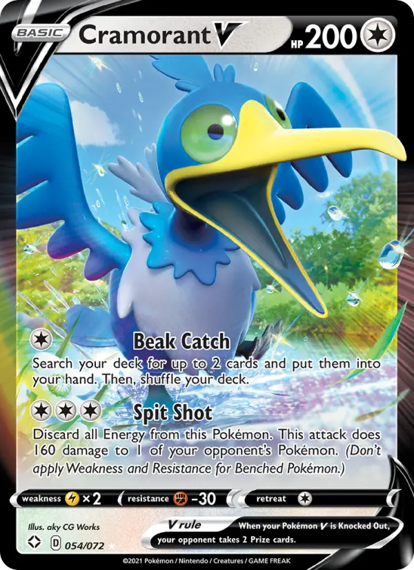 Cramorant V, Shining Fates 54