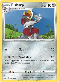 Bisharp, Battle Styles 104