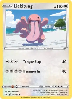 Lickitung, Battle Styles 113