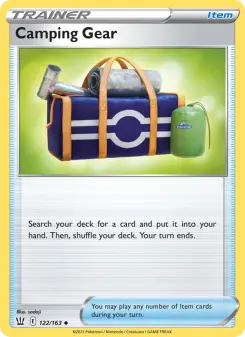 Camping Gear, Battle Styles 122