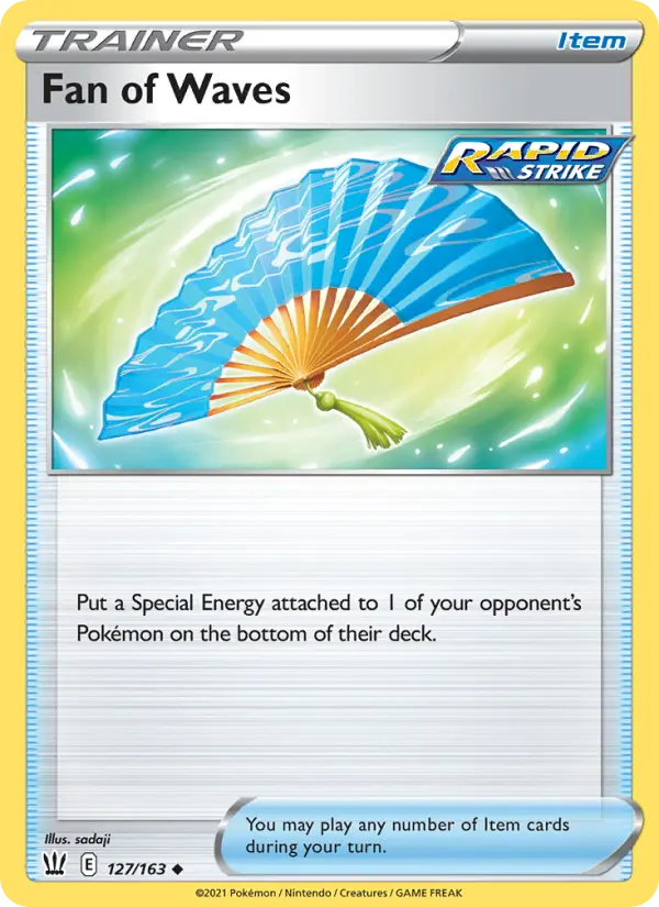 Fan of Waves, Battle Styles 127