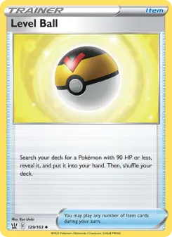 Level Ball, Battle Styles 129