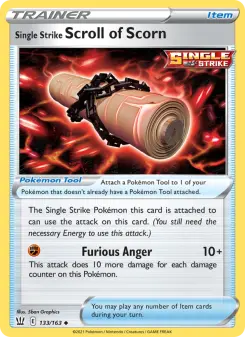 Single Strike Scroll of Scorn, Battle Styles 133