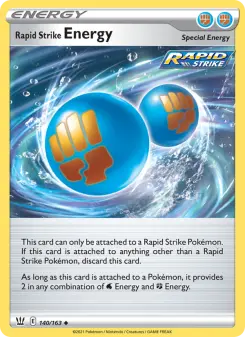 Rapid Strike Energy, Battle Styles 140