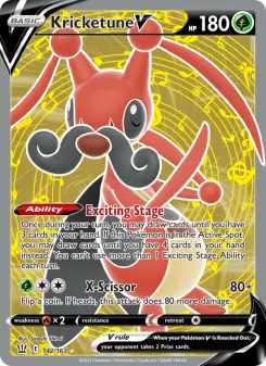 Kricketune V, Battle Styles 142