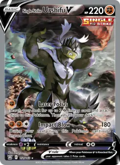 Single Strike Urshifu V, Battle Styles 151