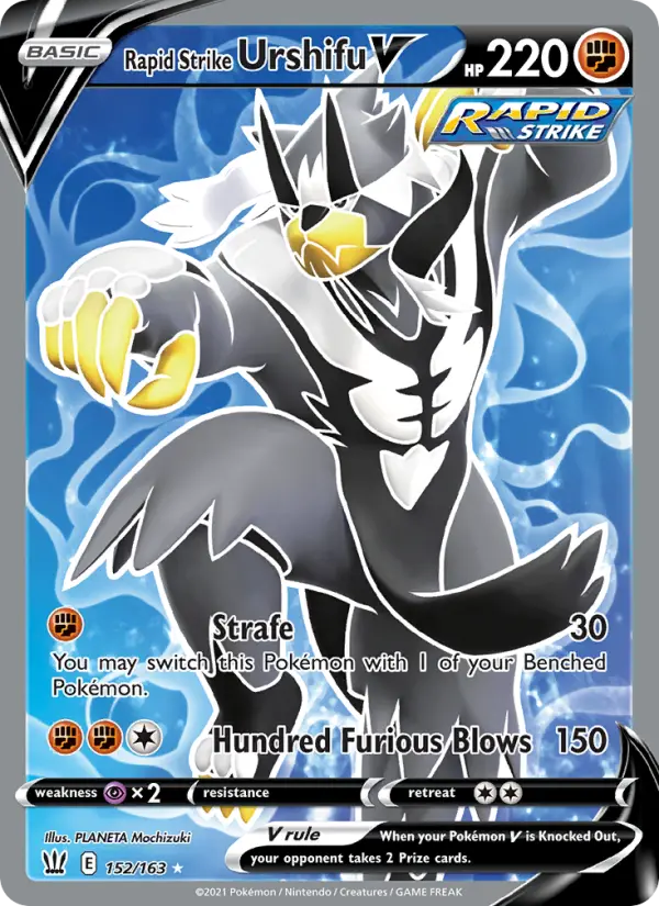 Rapid Strike Urshifu V, Battle Styles 152