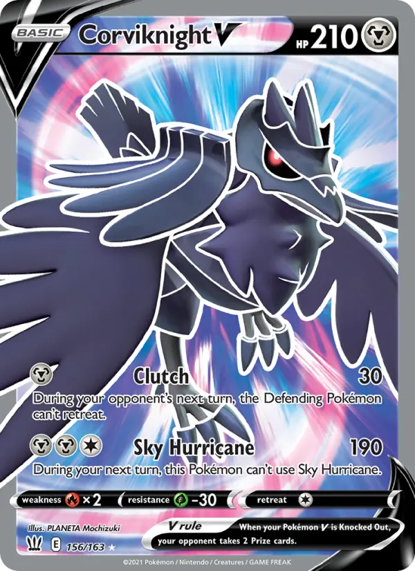 Corviknight V, Battle Styles 156