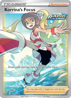 Korrina's Focus, Battle Styles 160
