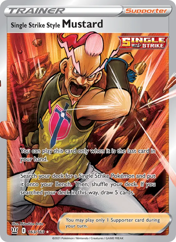 Single Strike Style Mustard, Battle Styles 163